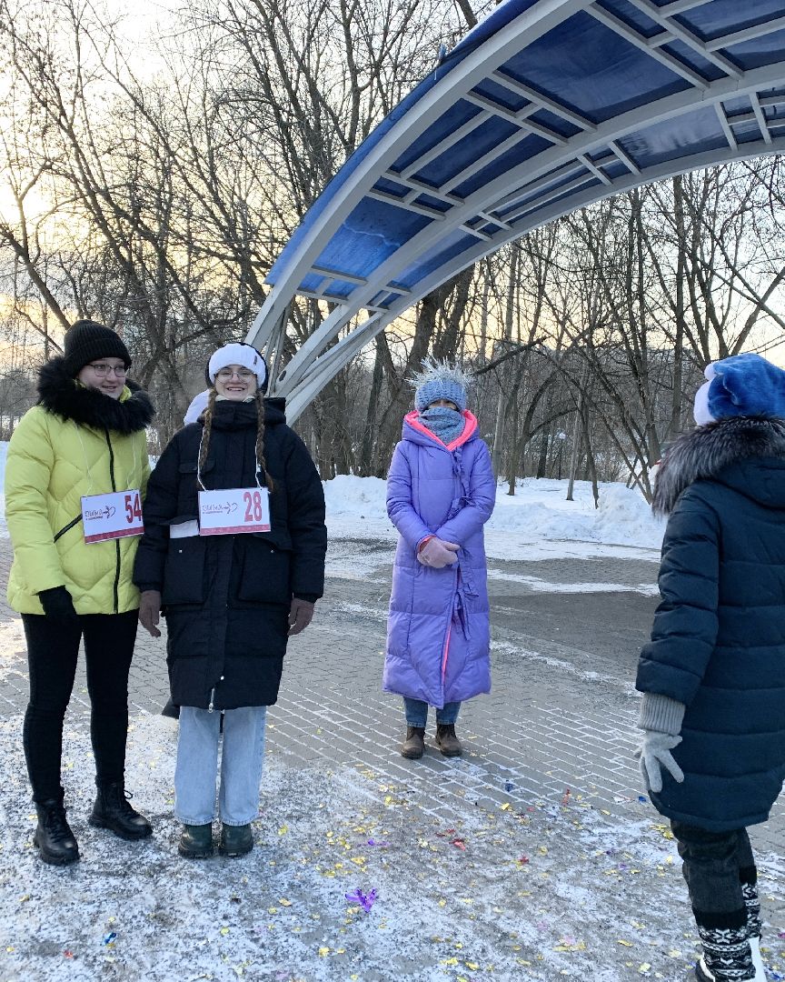 Балашиха, Подмосковье, Новогодний забег, Парк Заречная, Морозы,