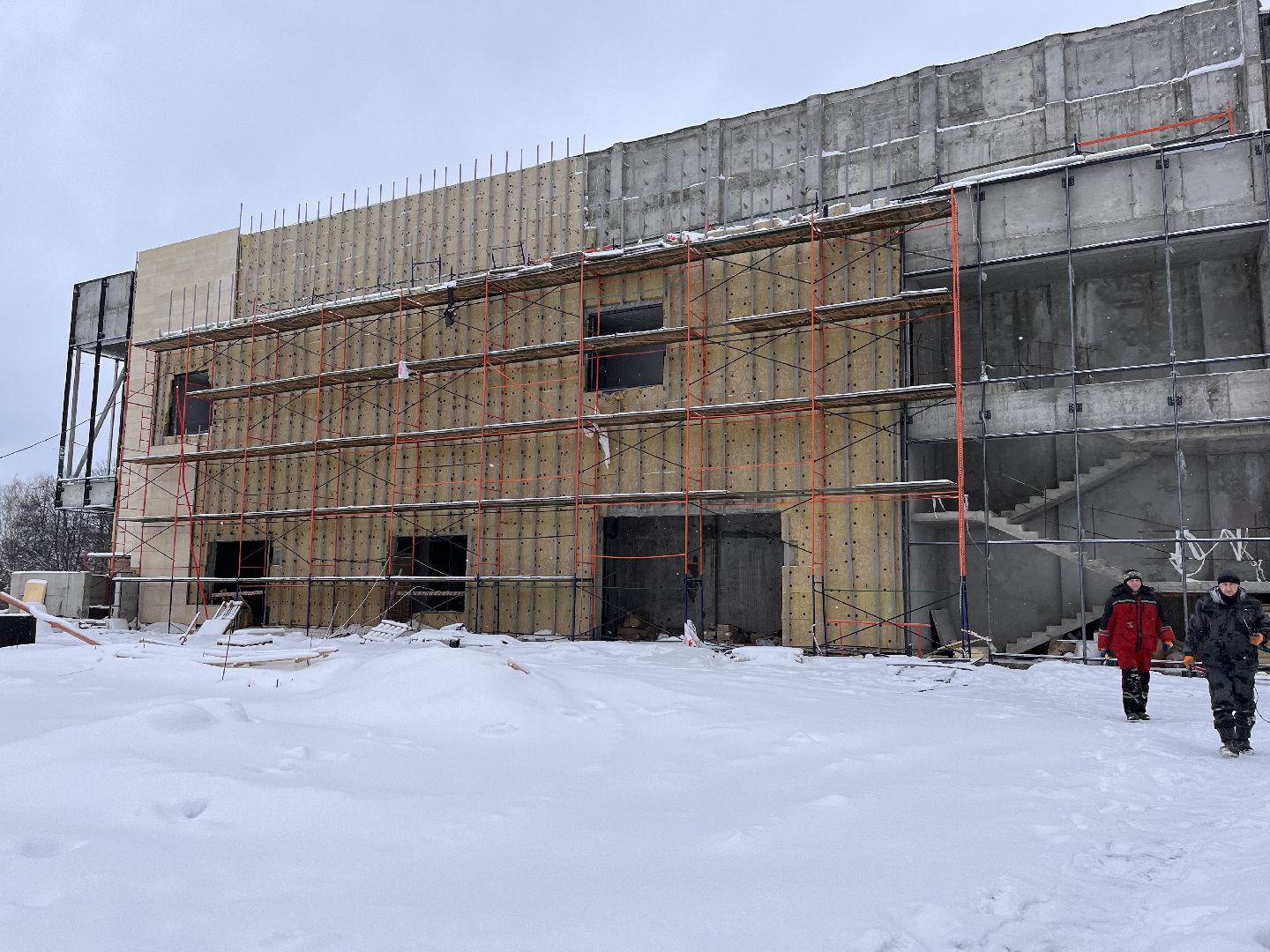 шаховская, строительство, стройка,