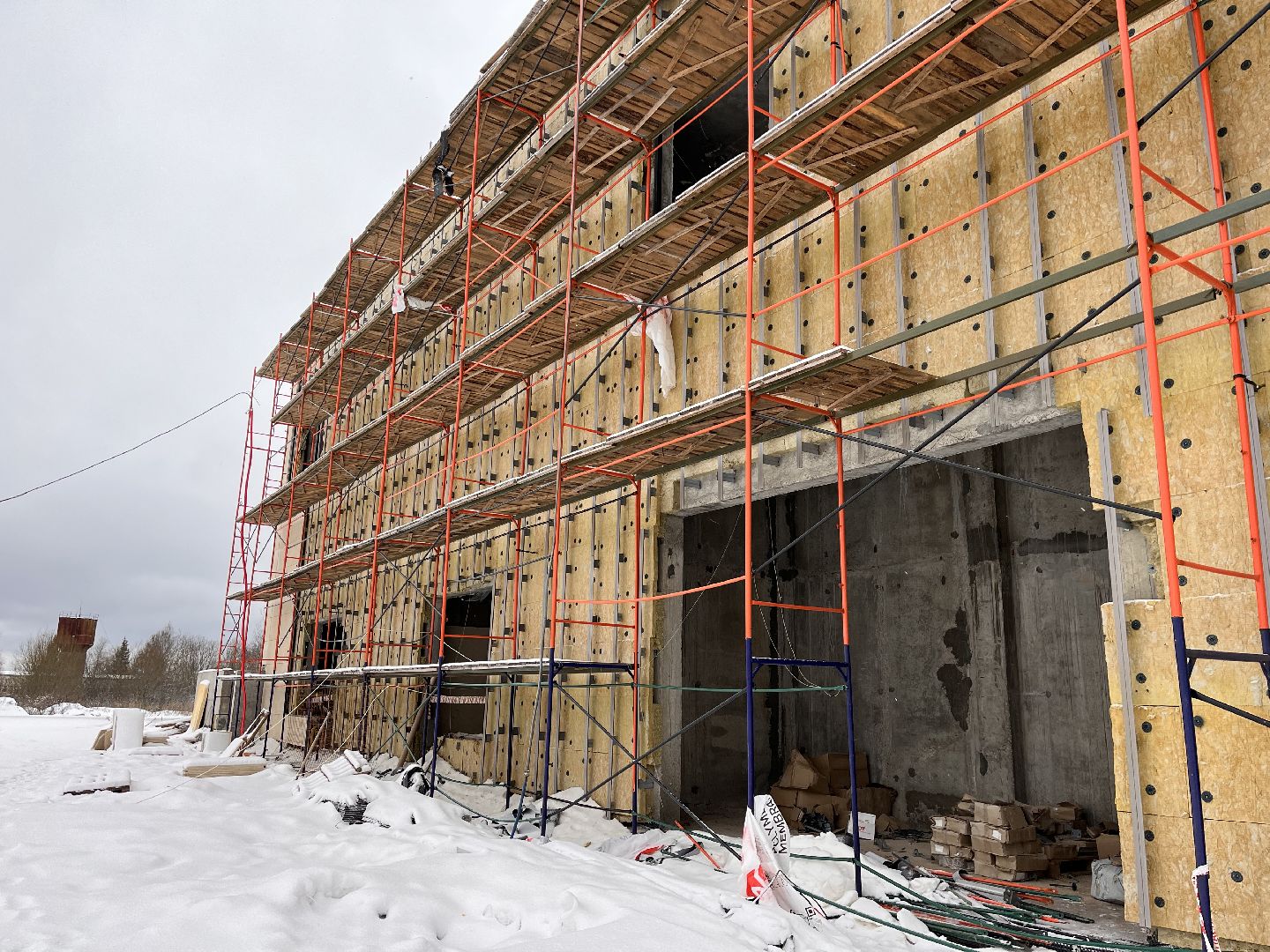 шаховская, строительство, стройка,