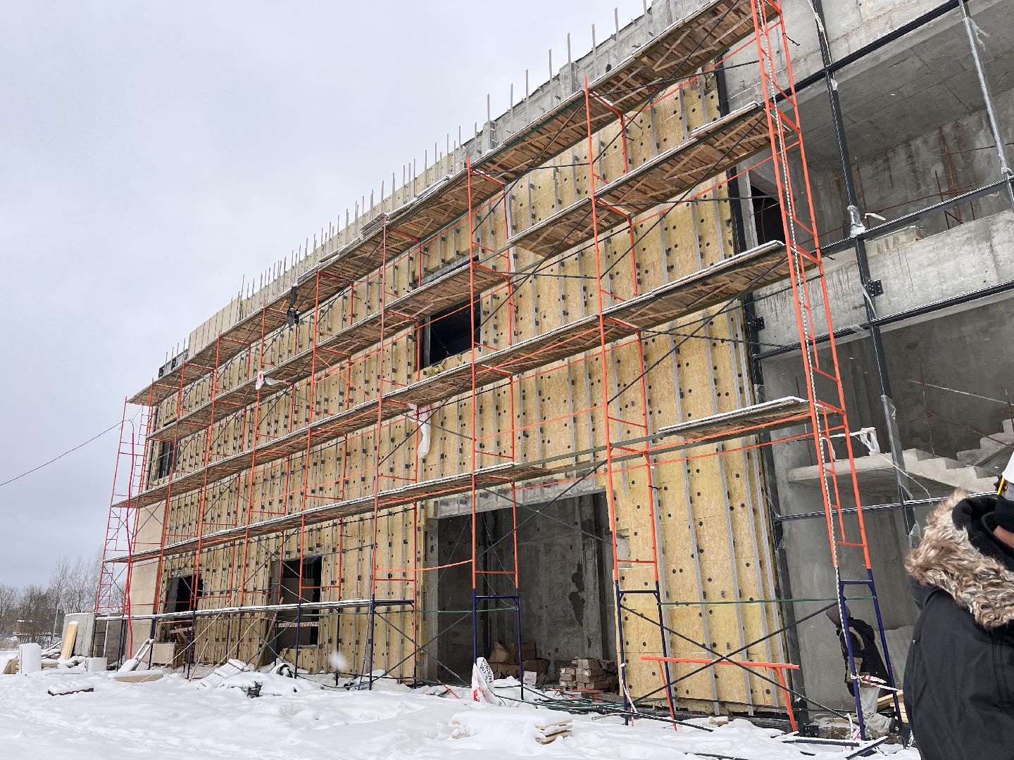 шаховская, строительство, стройка,