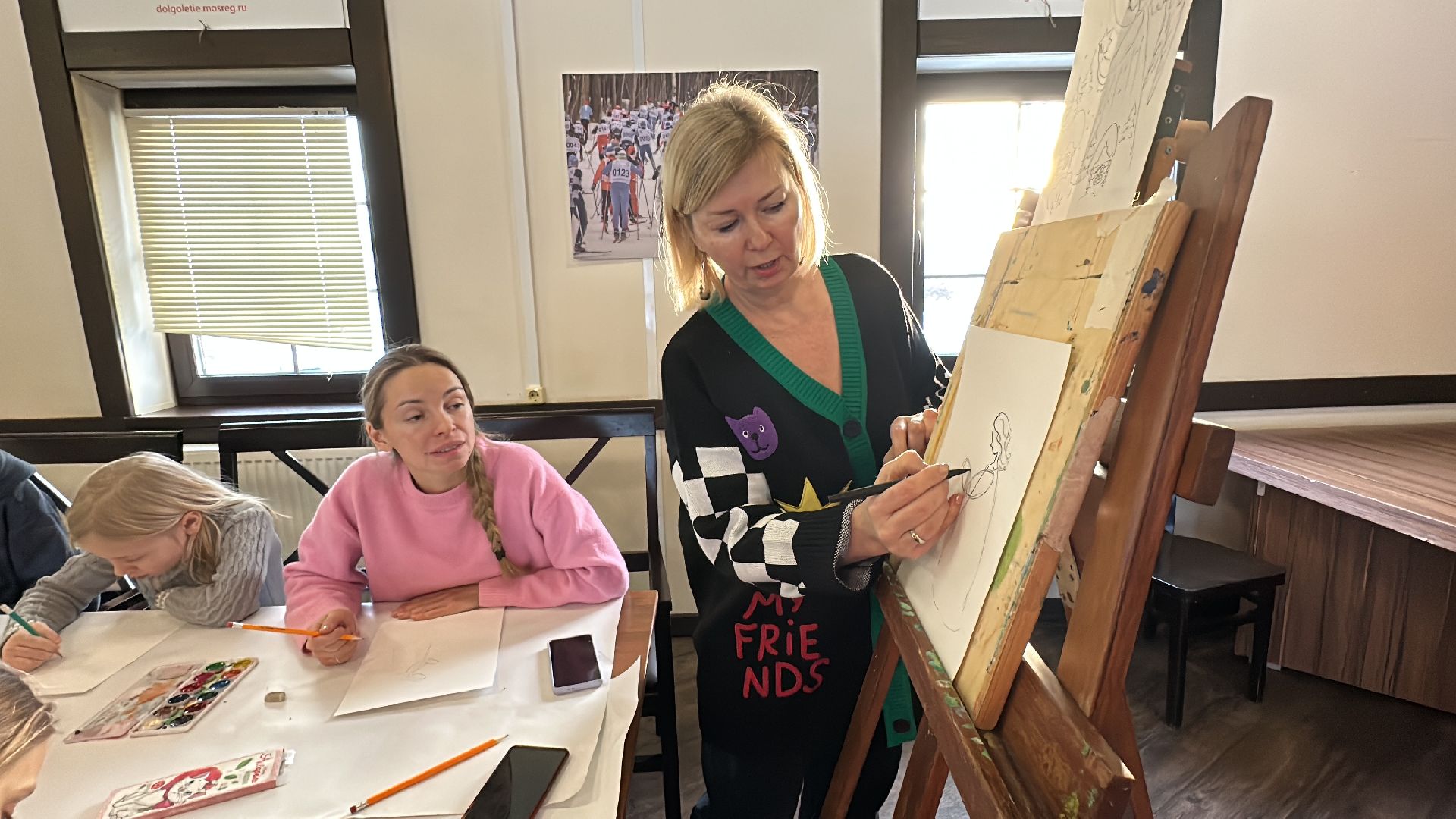 Одинцово, парки подмосковья, зима в подмосковье,