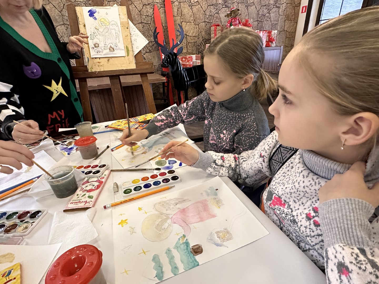 Одинцово, парки подмосковья, зима в подмосковье,