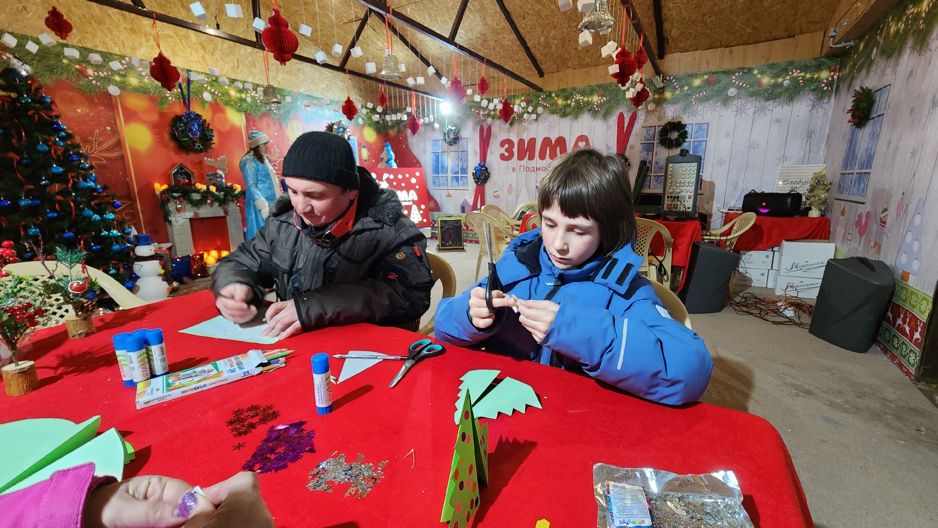 Солнечногорск, Дед Мороз, зима в подмосковье, общество, Новый год,