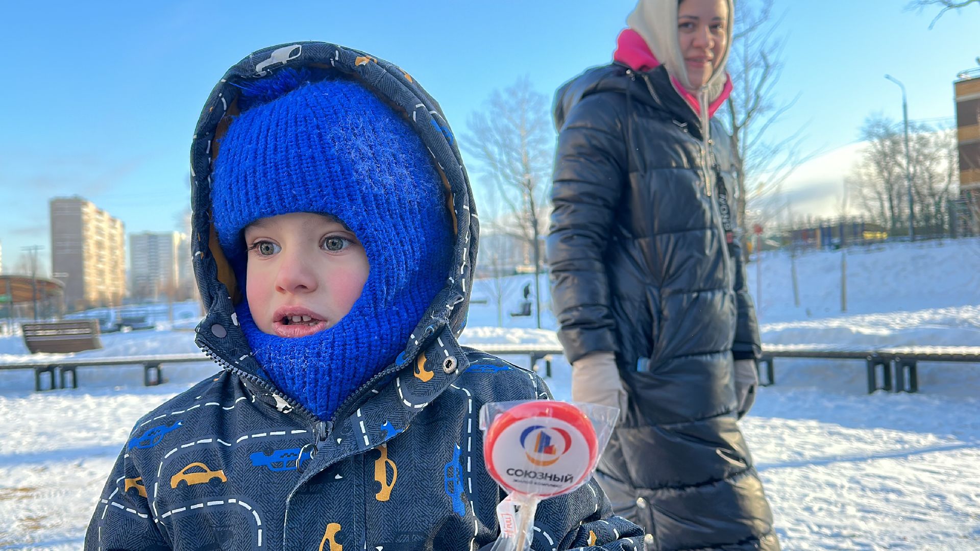 Одинцово, Сквер Союзный, парки подмосковья, зима в подмосковье,