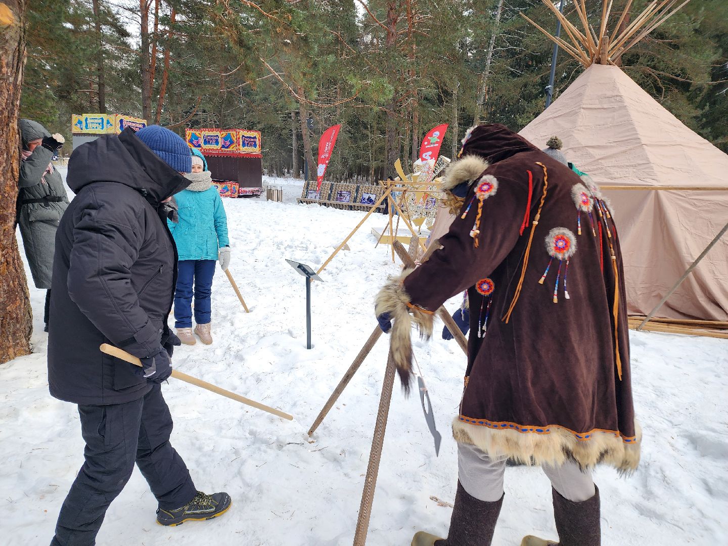 зима в подмосковье, парки подмосковья, фестиваль,
