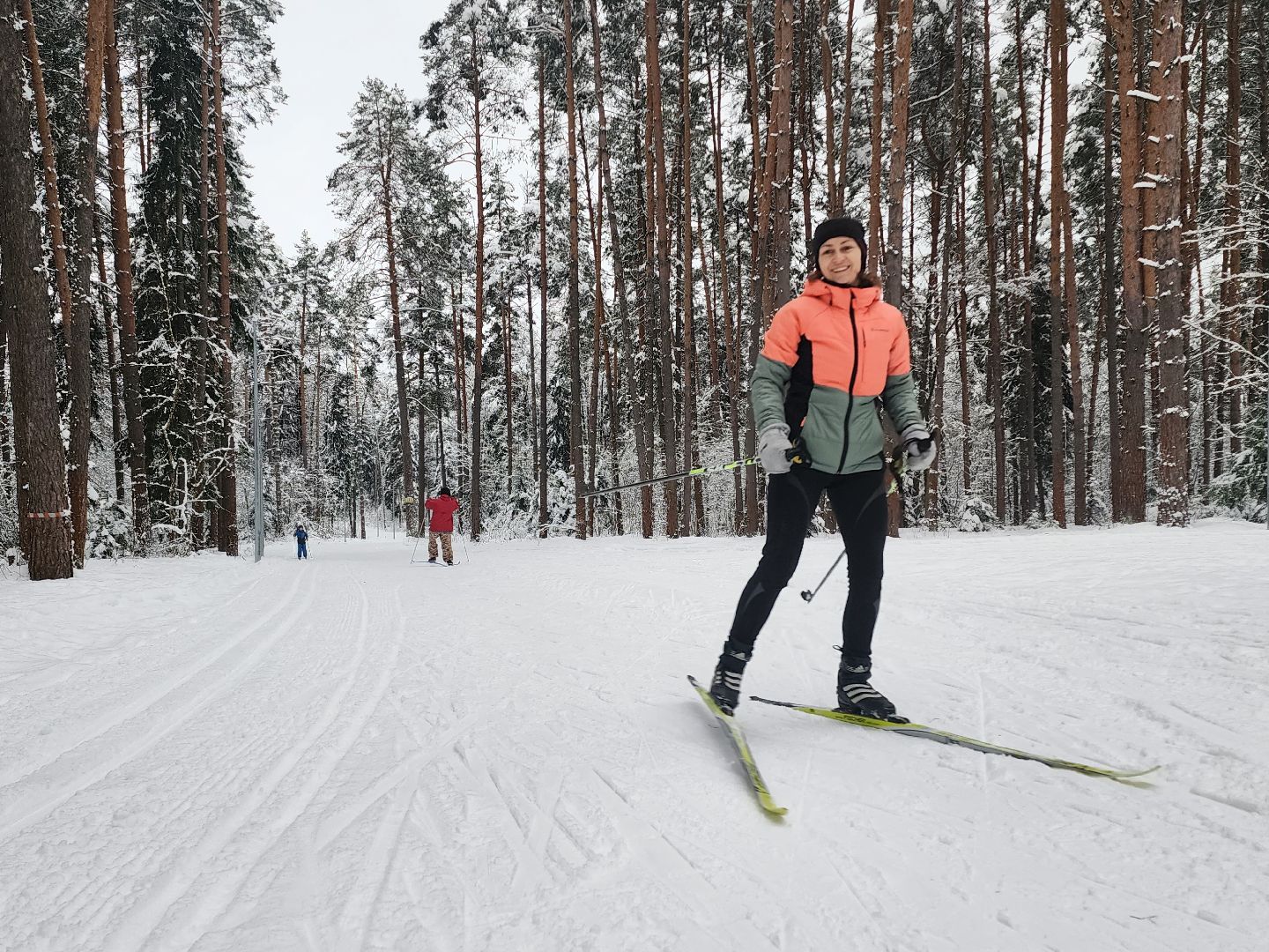 лыжная трасса, Егорьевск, Подмосковье, московская область,