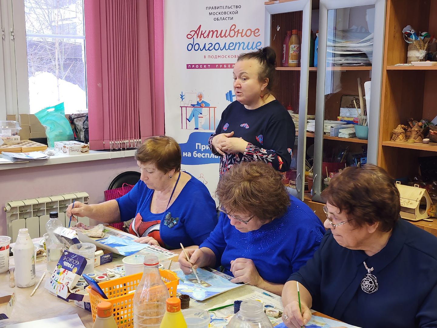 активное долголетие, творчество, рождество,