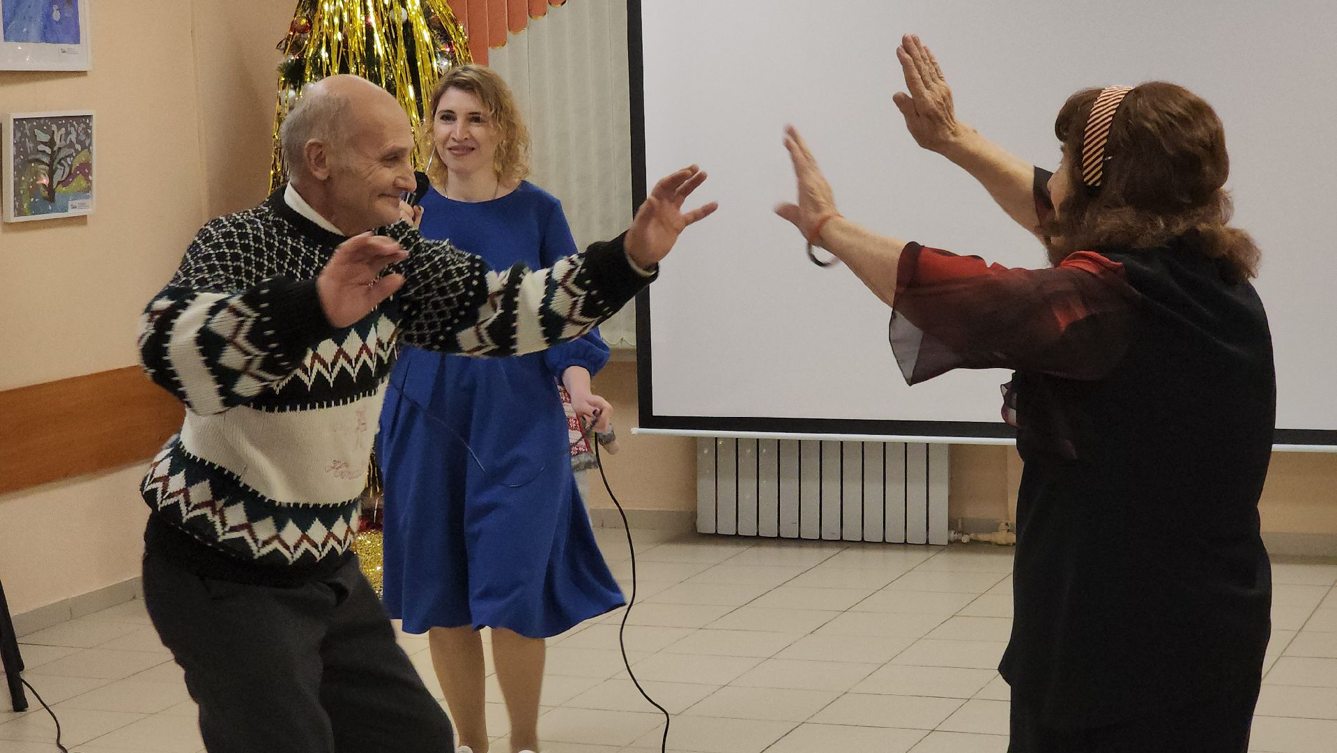 долгопрудный, центральная библиотека, Новый год, рождество, концерт,