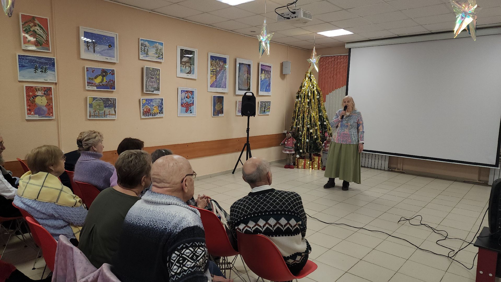 долгопрудный, центральная библиотека, Новый год, рождество, концерт,