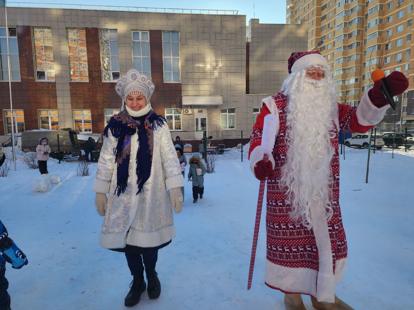 Звенигород, Зимние забавы, Праздник двора, Новый год во дворе,