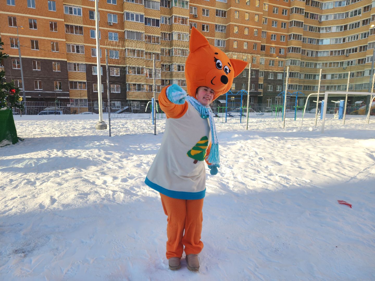 Звенигород, Зимние забавы, Праздник двора, Новый год во дворе,