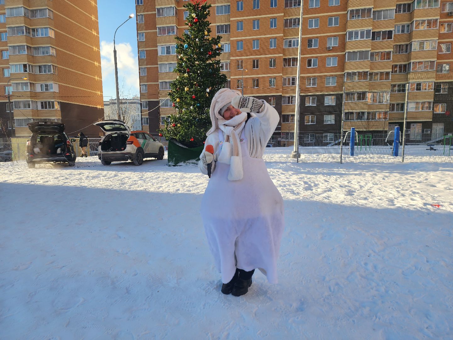 Звенигород, Зимние забавы, Праздник двора, Новый год во дворе,