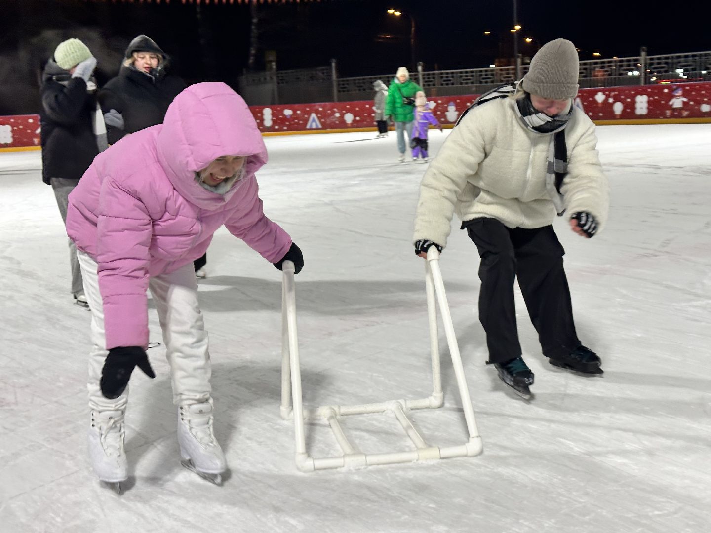 каток в парке, наро-фоминск,