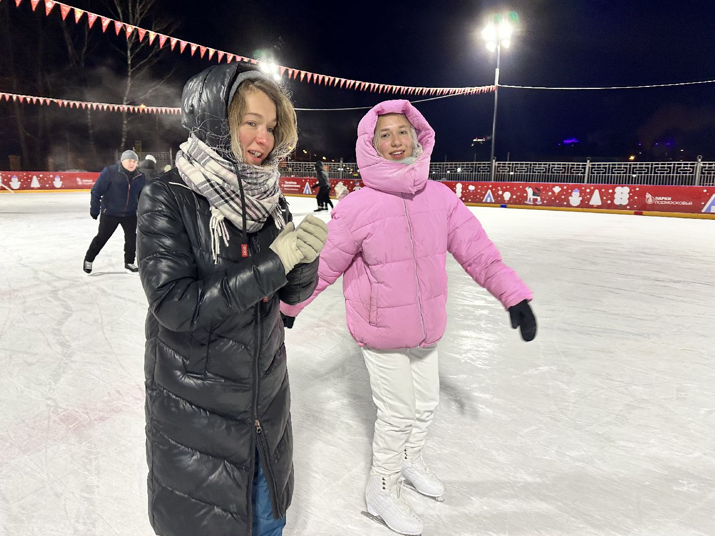 каток в парке, наро-фоминск,