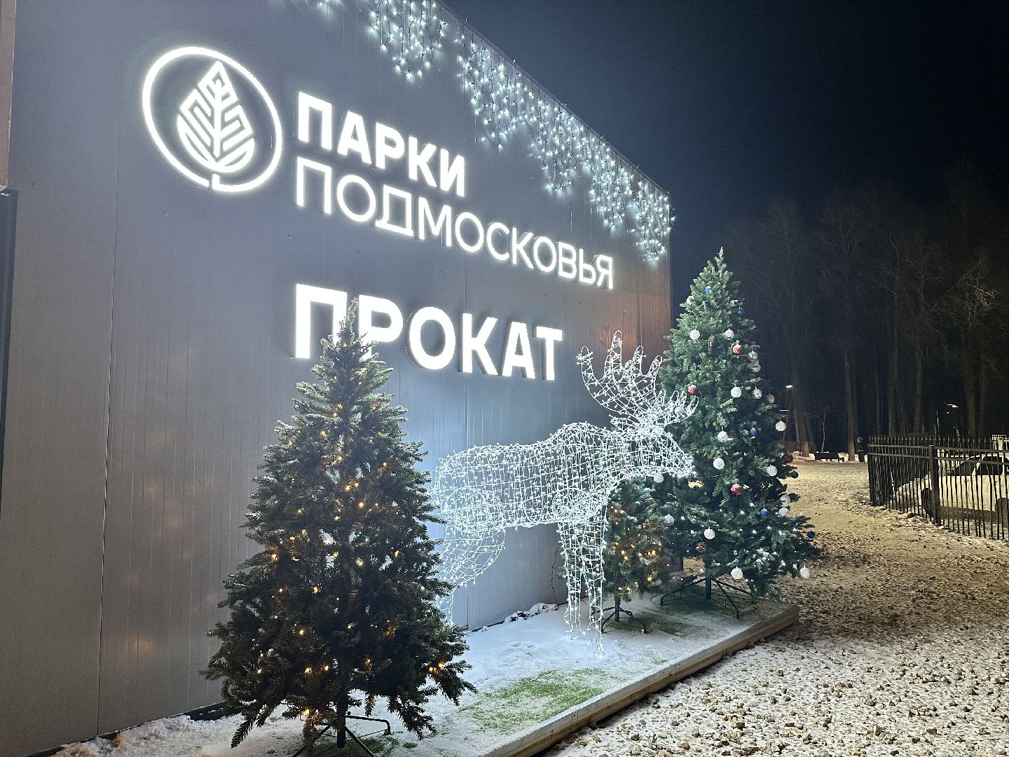 каток в парке, наро-фоминск,