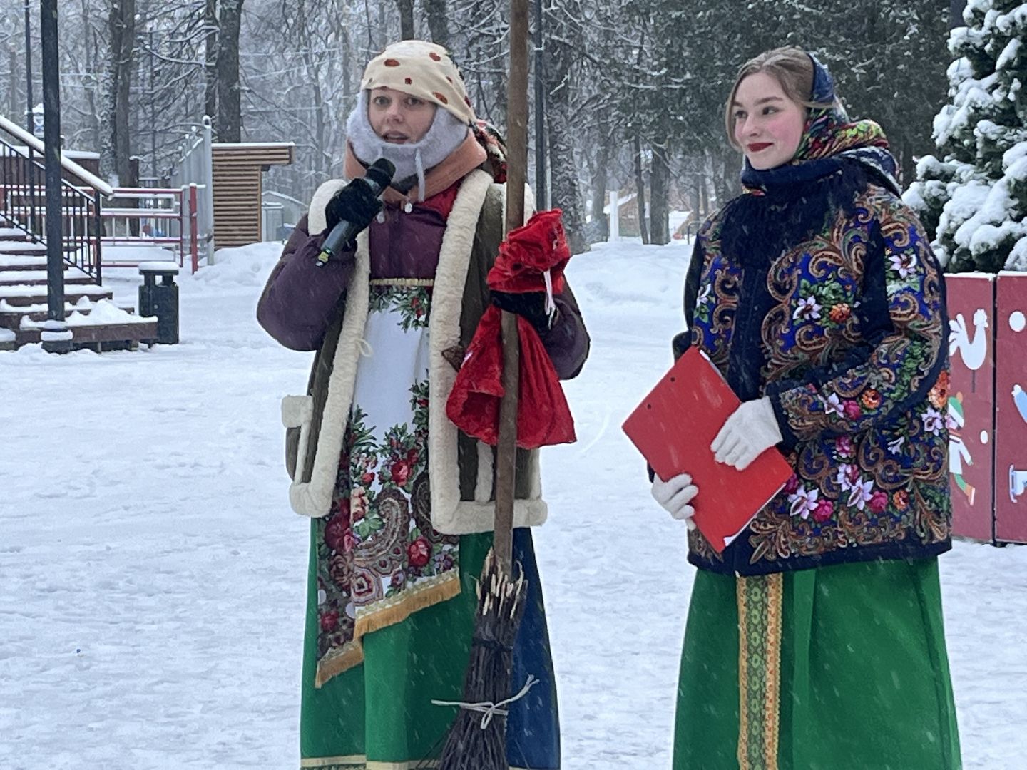 Коляда, Рождественский сочельник, зима в подмосковье, Праздник зимних чудес, центральный парк наро-фоминска,