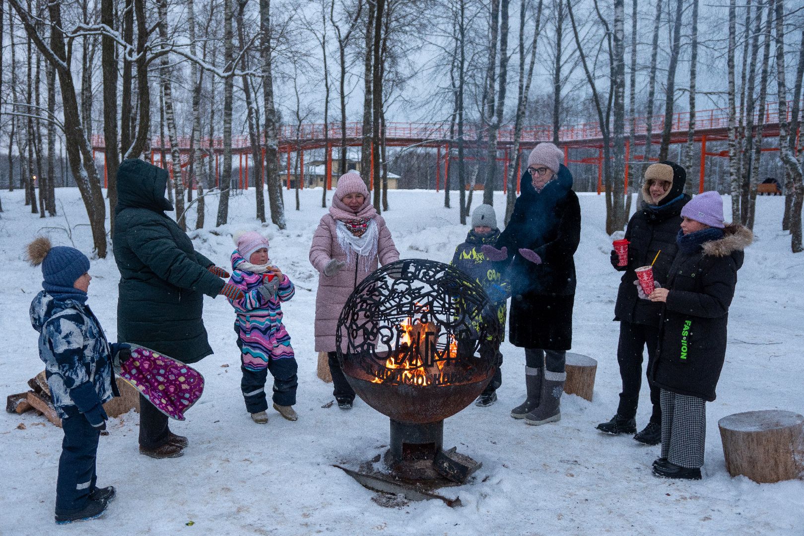 Егорьевск, Парк, 200 лет Егорьевску, Праздник, праздник чудес, чудеса, новый год, рождество,
