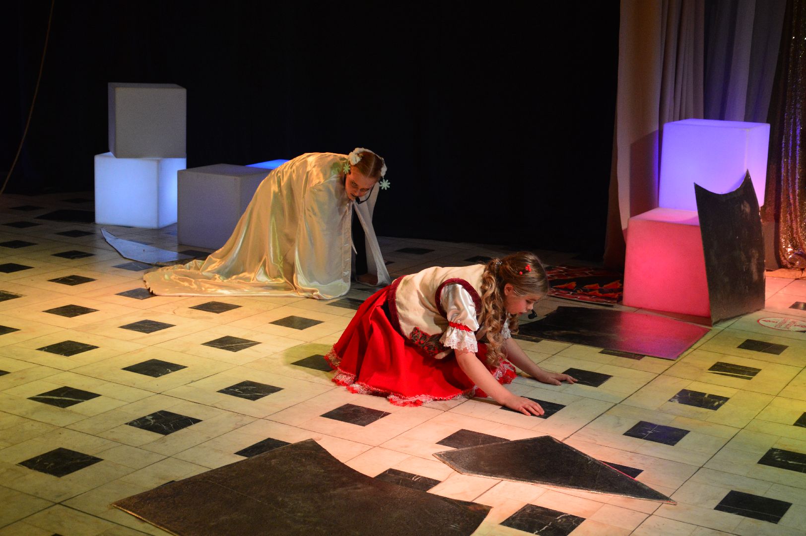 шатура, городской дом культуры, городской округ культура, городской округ люди, спектакль, сцена, рождество, нариманова, дорога в рождество, 2024, новый год,