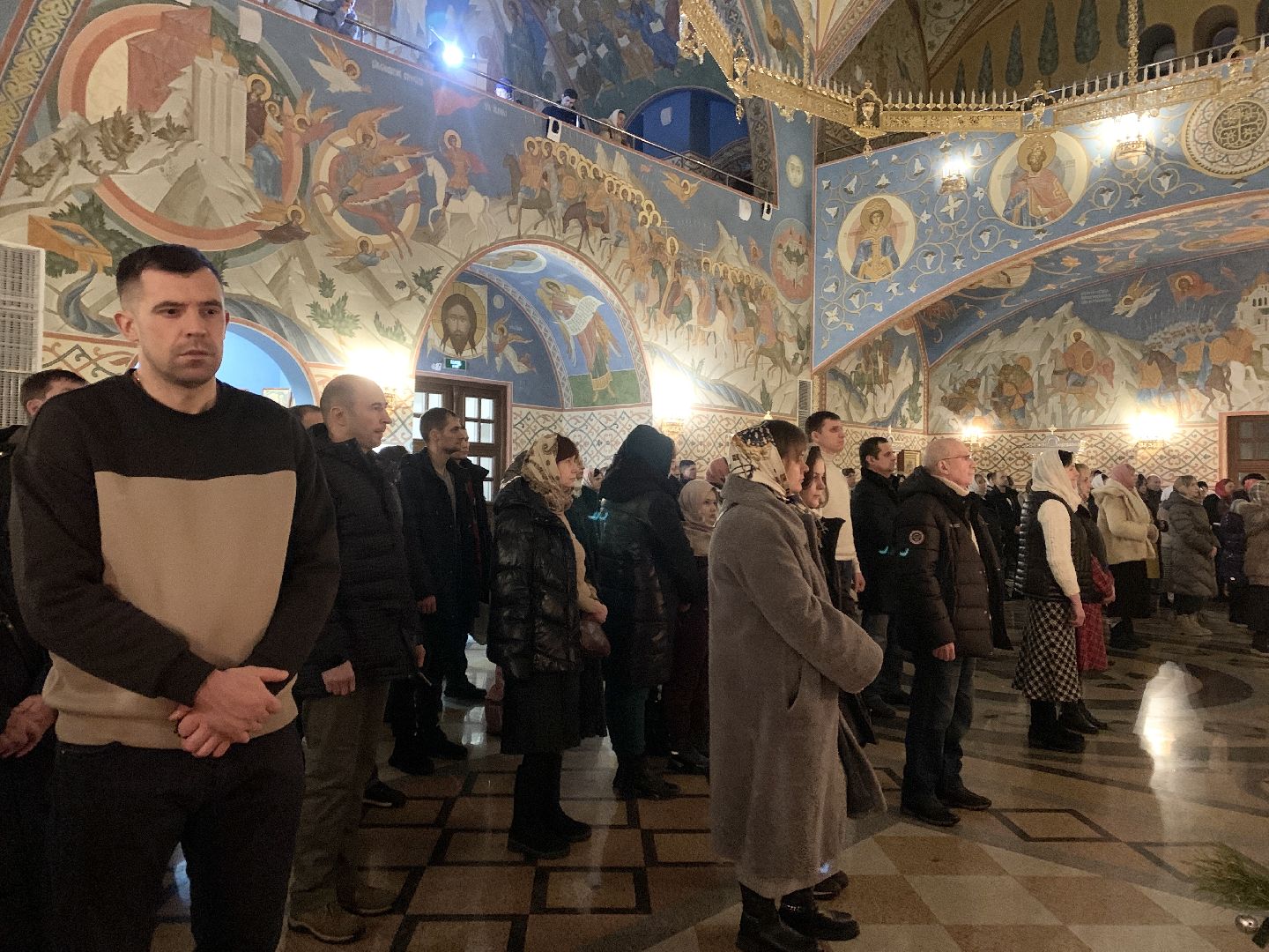 Балашиха, Подмосковье, Рождество Христово, Главный храм Росгвардии, рождественское чудо,