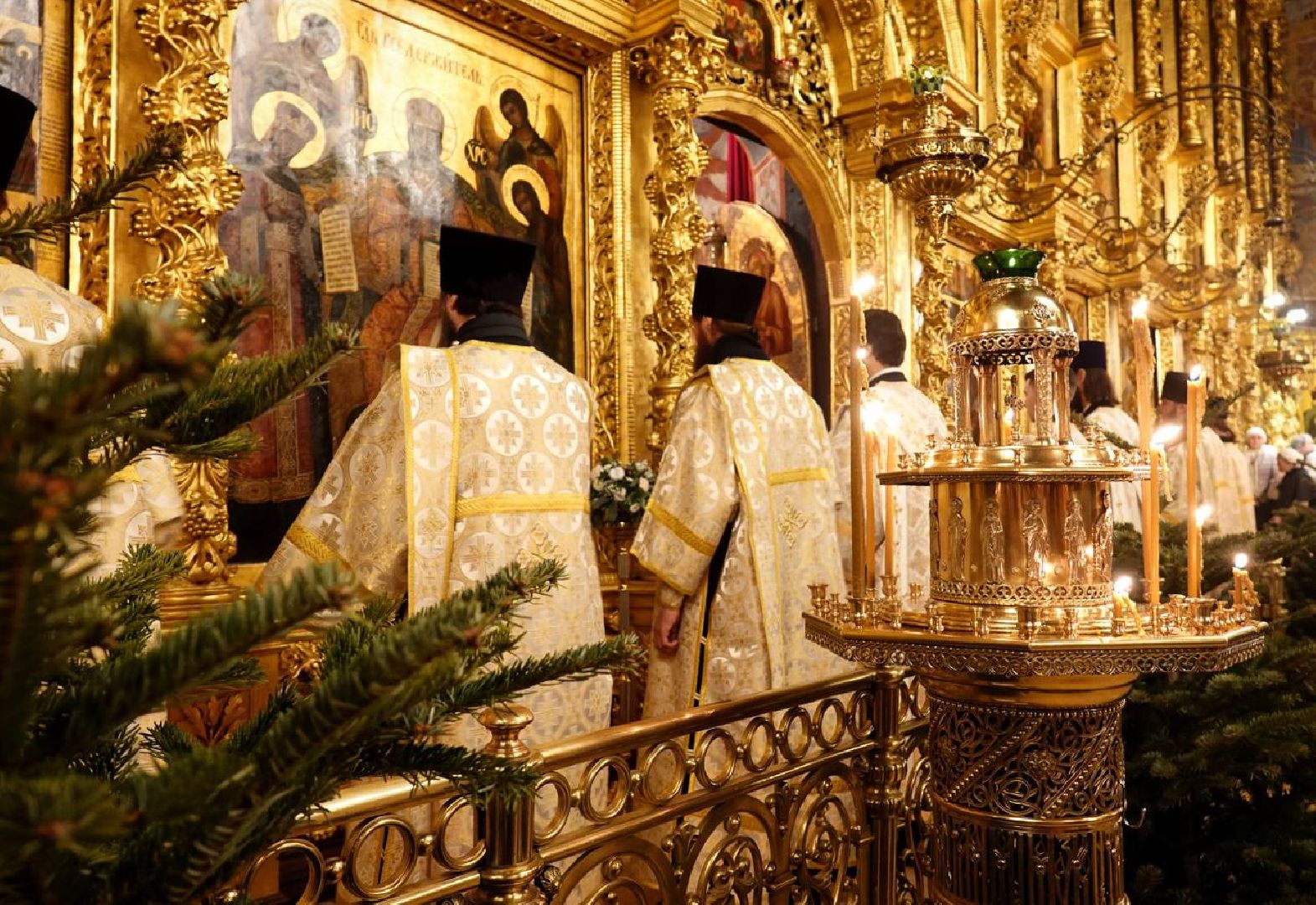 Сергиев Посад, Свято-Троицкая Сергиева Лавра, Сергий Радонежский, Рождество, Рождество Христово, Праздник, Вера, Богослужения,