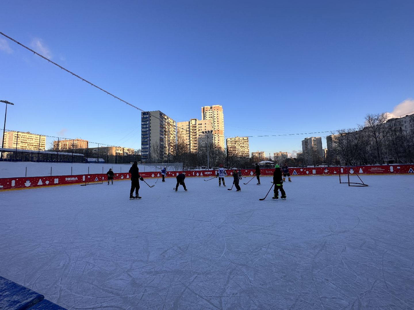 Одинцово, Хоккей, зима в подмосковье, спорт в подмосковье,