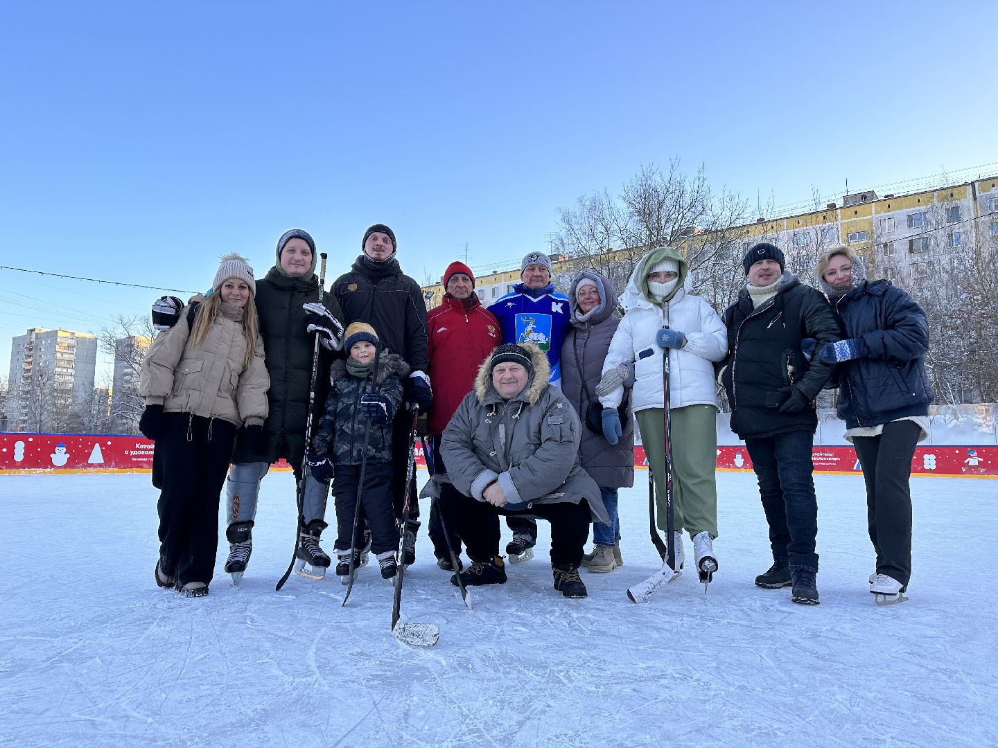Одинцово, Хоккей, зима в подмосковье, спорт в подмосковье,