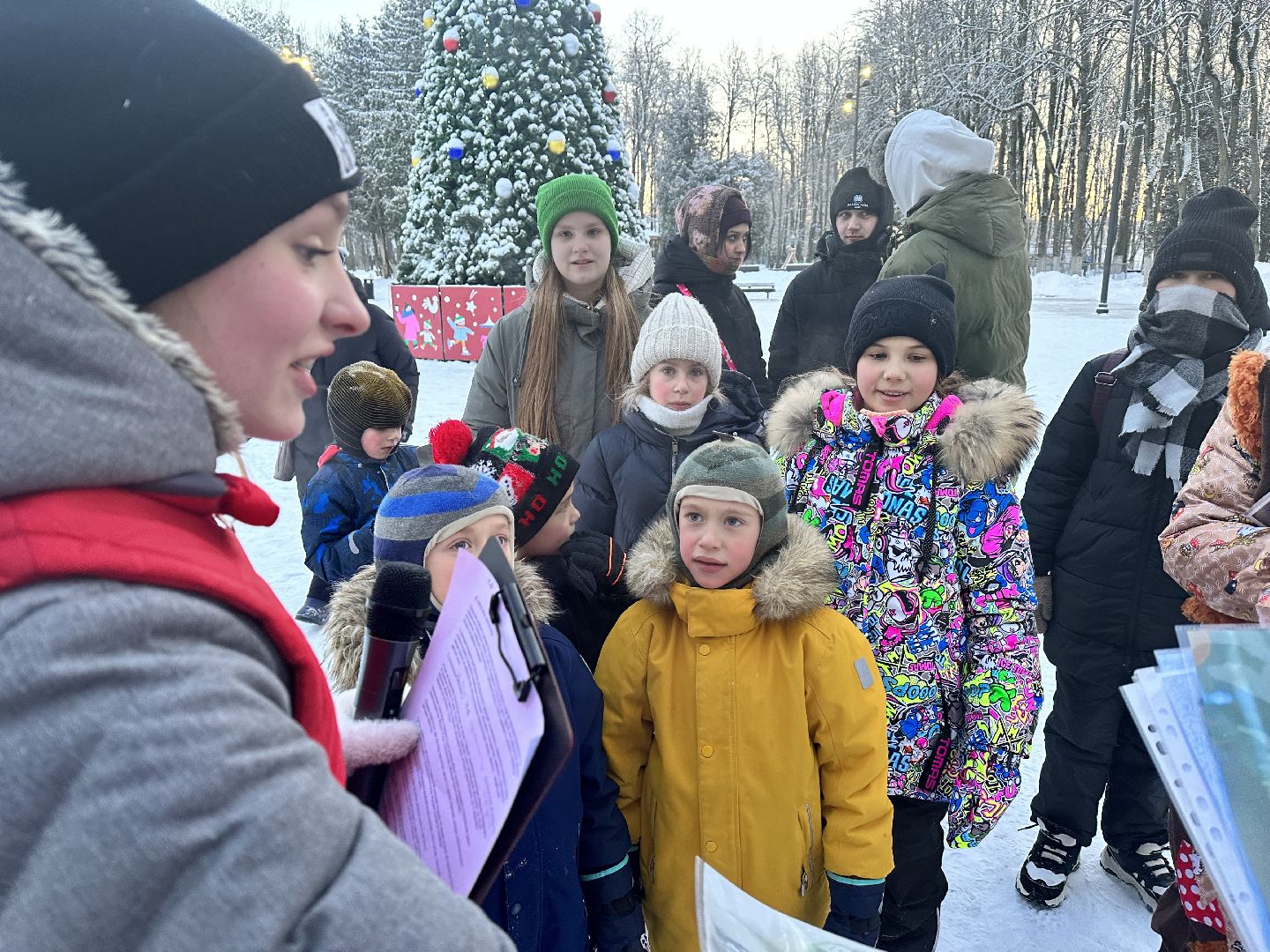 рождество, парки подмосковья, наро-фоминск,