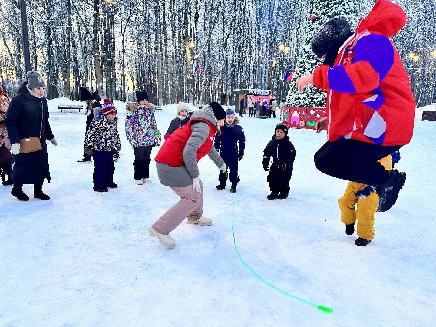рождество, парки подмосковья, наро-фоминск,
