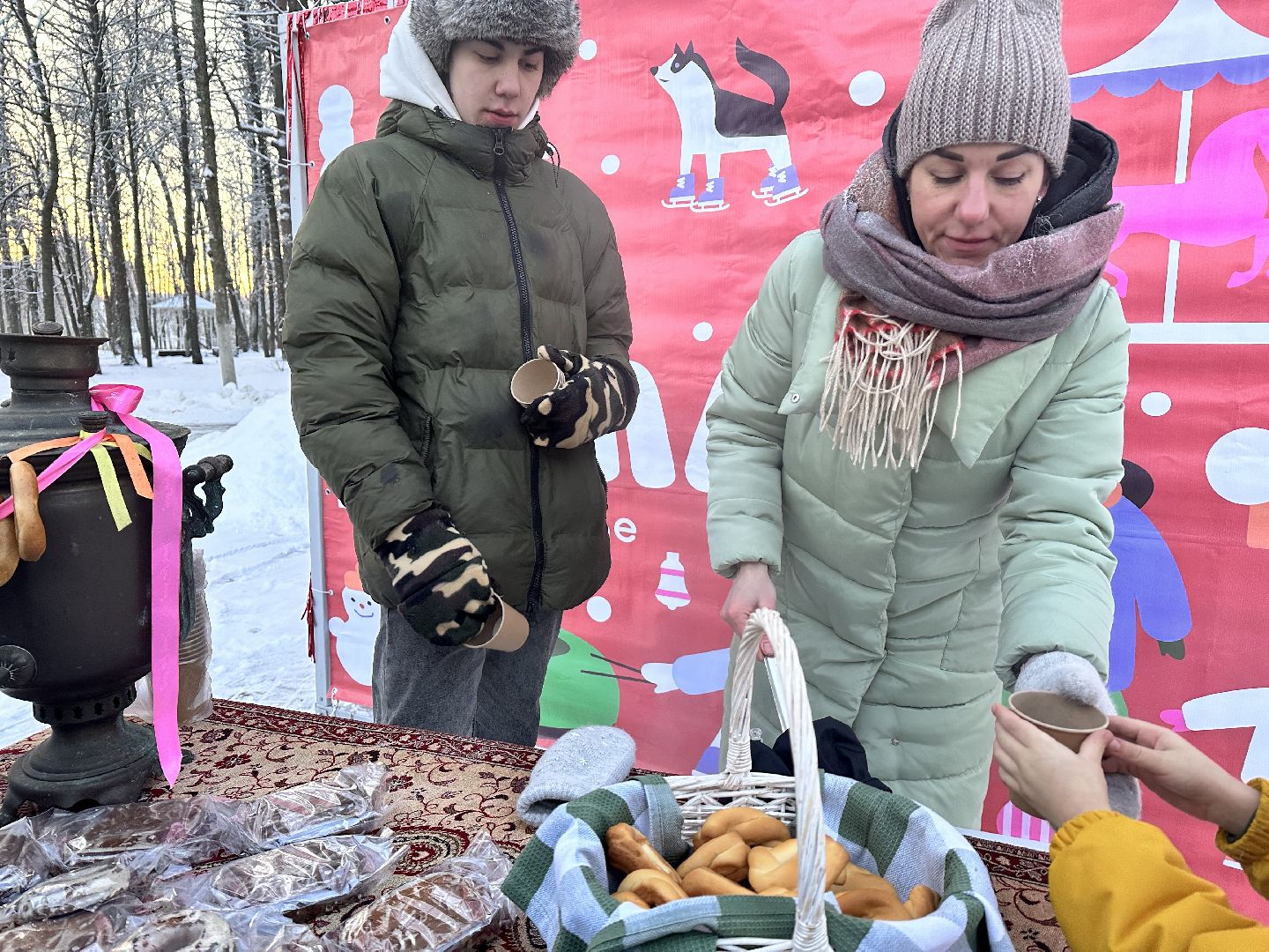 рождество, парки подмосковья, наро-фоминск,