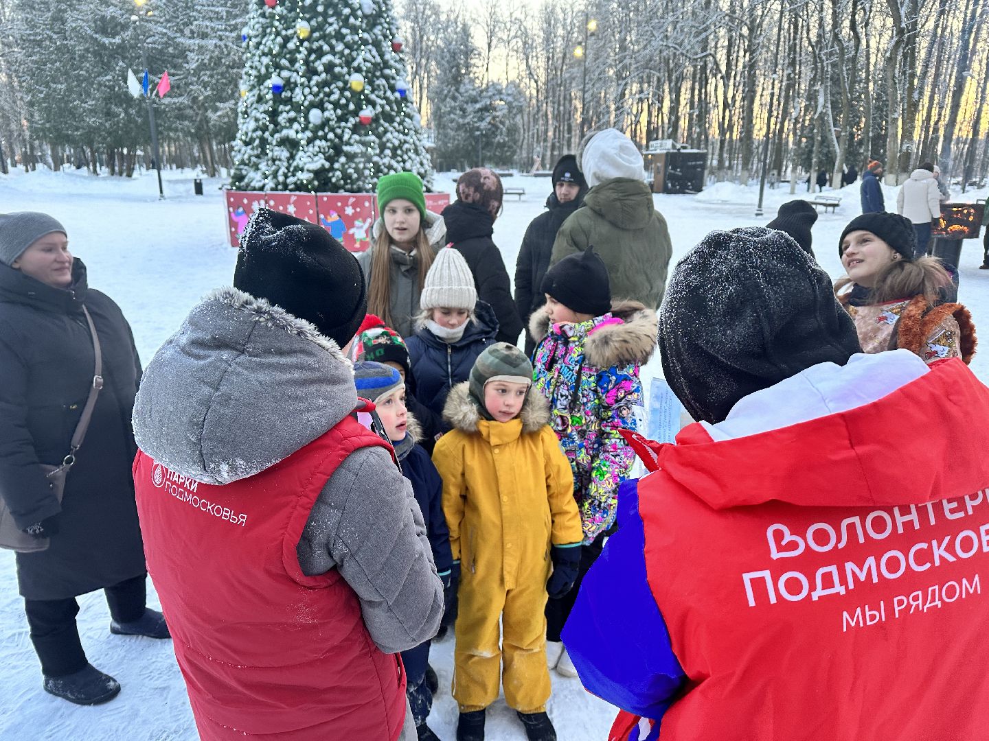 рождество, парки подмосковья, наро-фоминск,