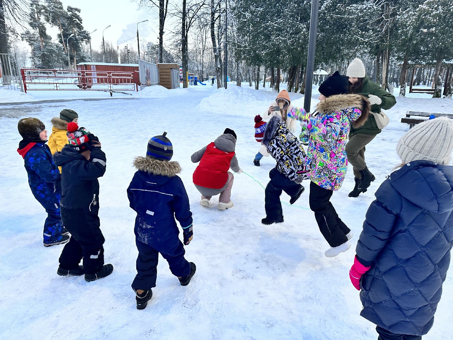 рождество, парки подмосковья, наро-фоминск,