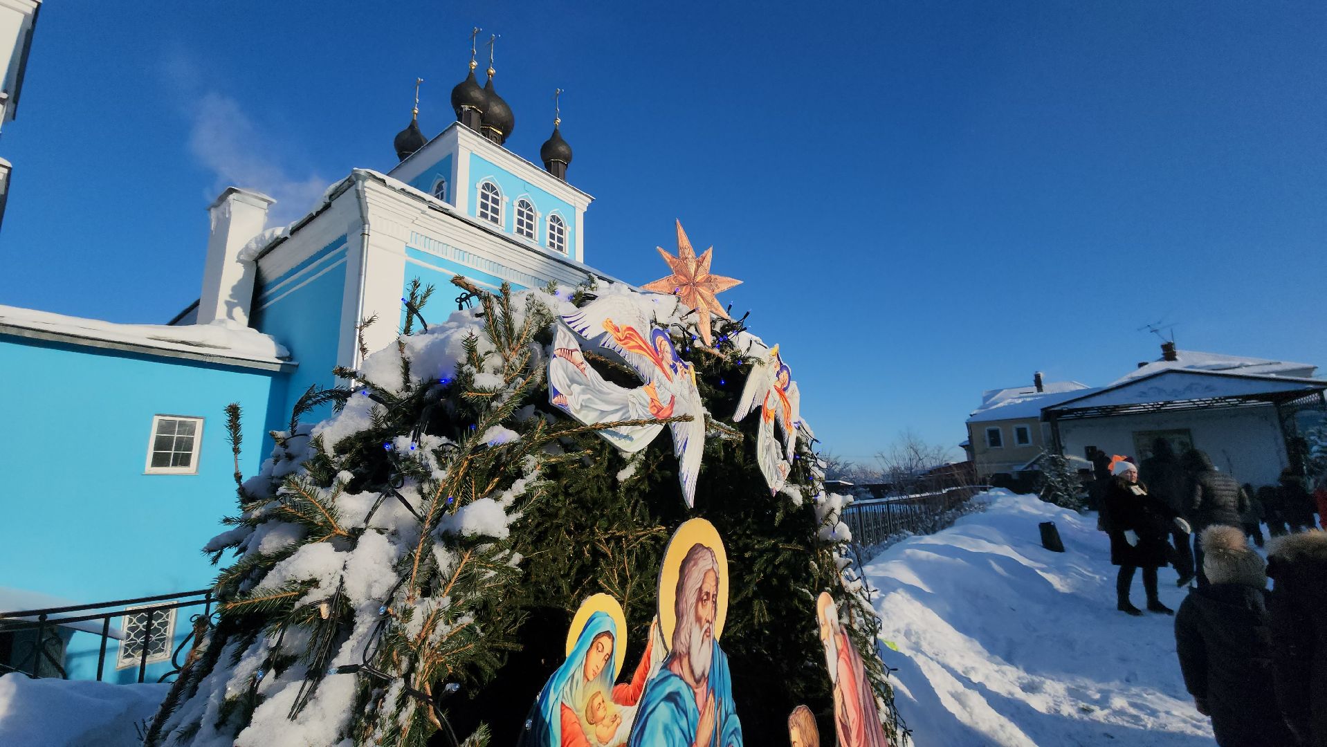 Павловский Посад, городской округ павловский посад, Рождество, Праздник, Храм, Религия,