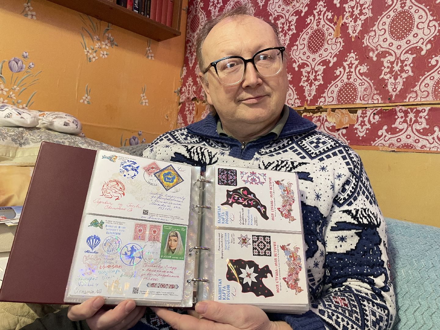 волоколамск, коллекция открыток, коллекционер,