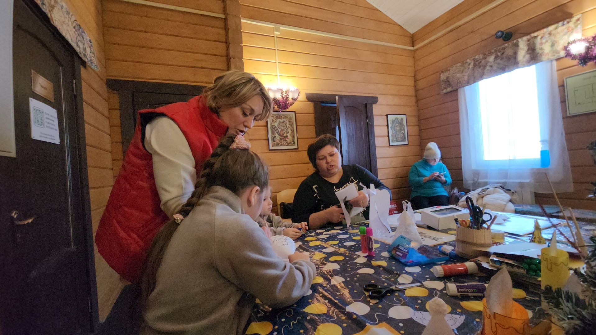 Павловский Посад, Городской округ Павловский Посад, Люди, Рождество, Праздник, Мастер-класс, Игры,