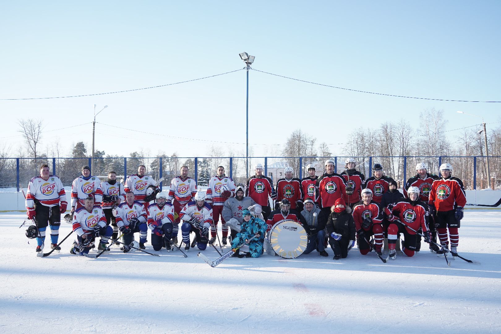 хоккей, чемпионат городского округа Шатура, Большая Шатура, Химик, Рошаль, Туголесский бор, спорт, зима в Подмосковье,