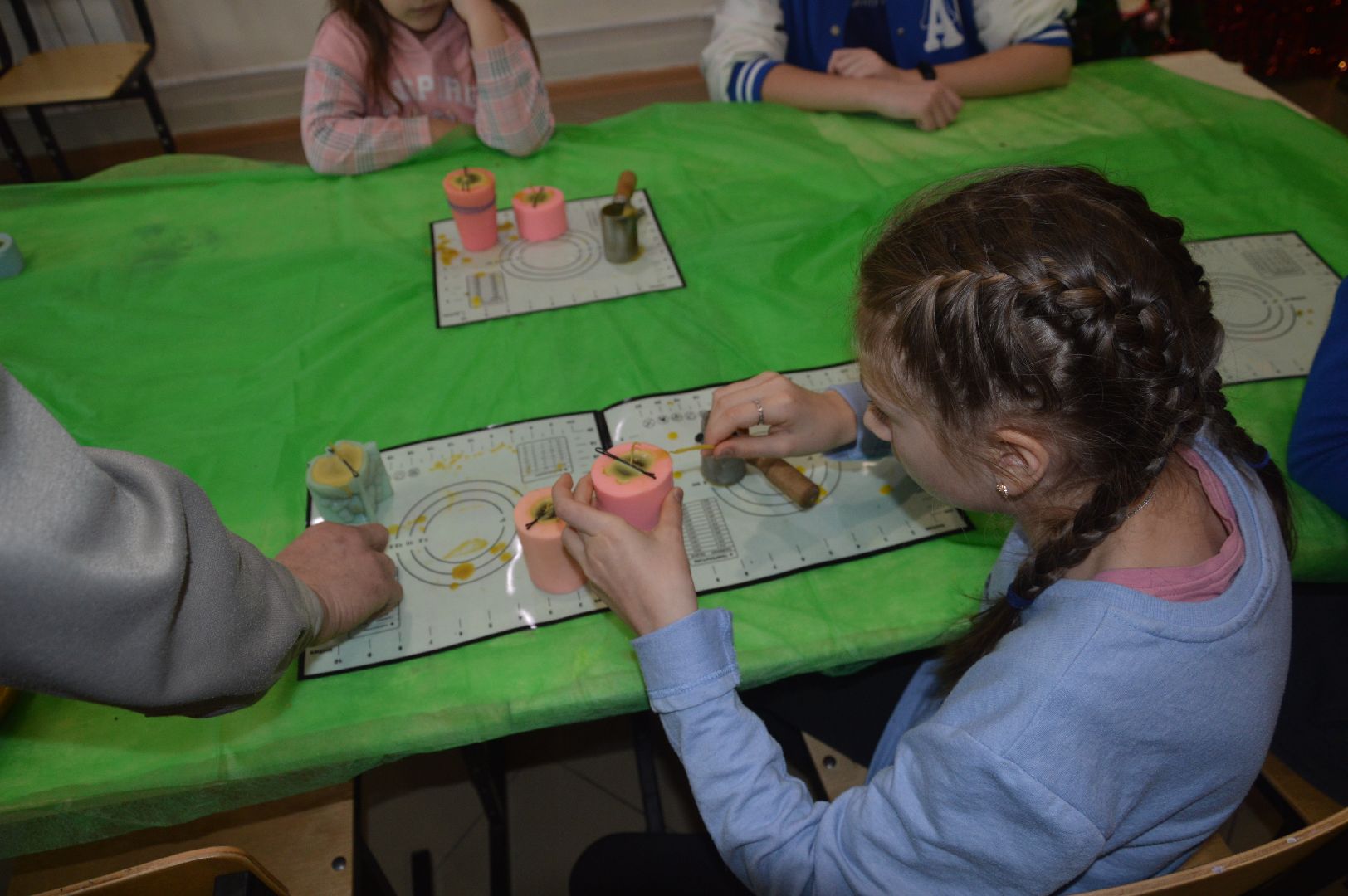 шатура, мастер-класс, макальные свечи, формованные свечи, клевер, пчеловод, воск, городской округ люди,