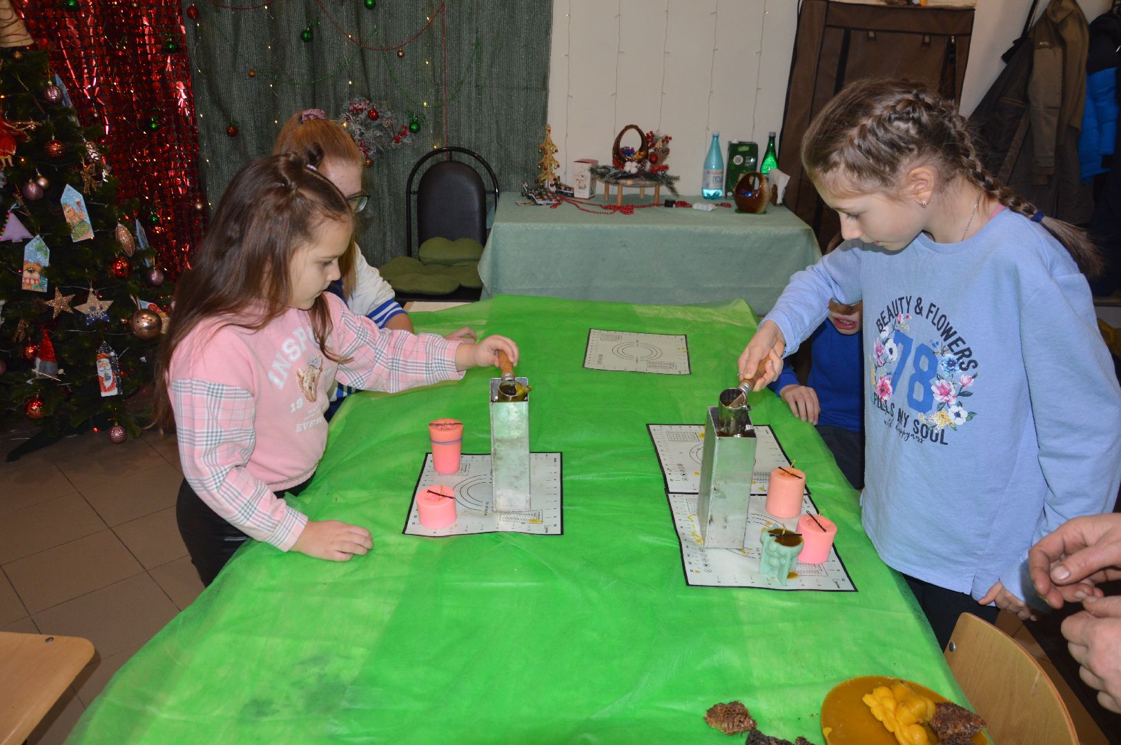 шатура, мастер-класс, макальные свечи, формованные свечи, клевер, пчеловод, воск, городской округ люди,