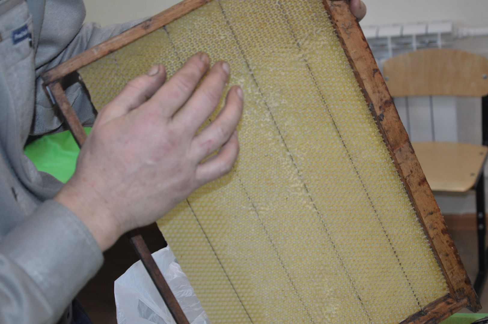 шатура, мастер-класс, макальные свечи, формованные свечи, клевер, пчеловод, воск, городской округ люди,