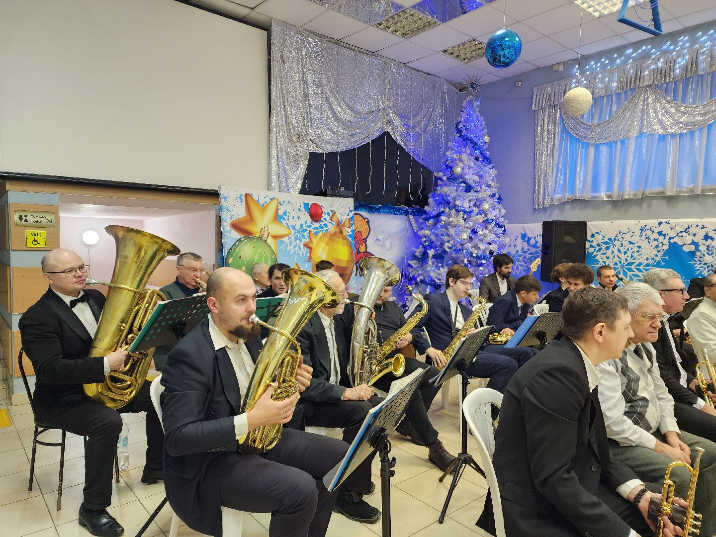 красноармейск, г.о. пушкинский, святки, духовой оркестр,