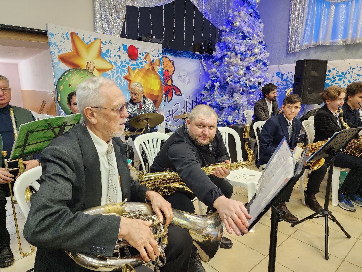 красноармейск, г.о. пушкинский, святки, духовой оркестр,