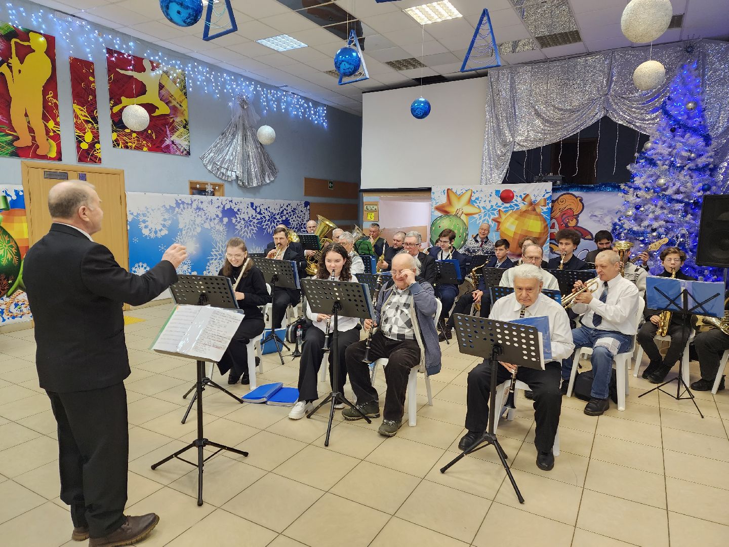 красноармейск, г.о. пушкинский, святки, духовой оркестр,