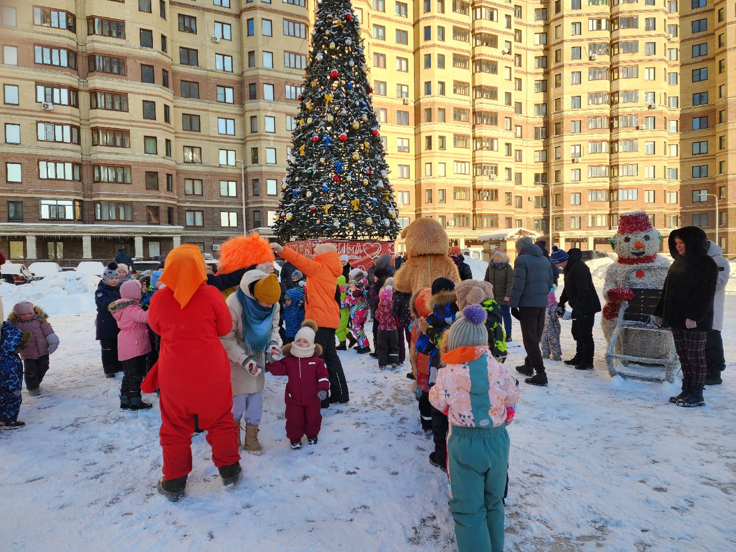 раменское, культура, новогодняя праздничная программа на Северном шоссе,