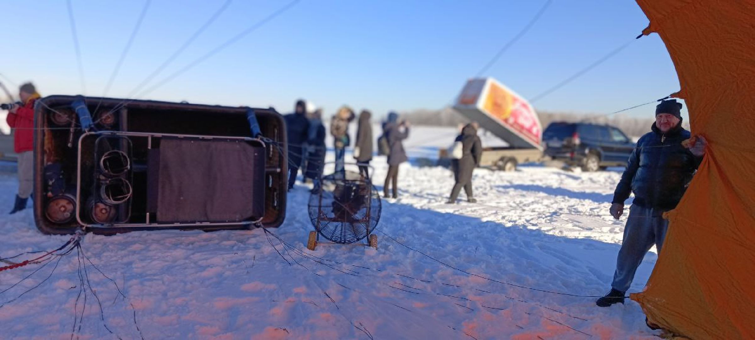 Дмитров, Фестиваль аэростатов, Яблоки на снегу,