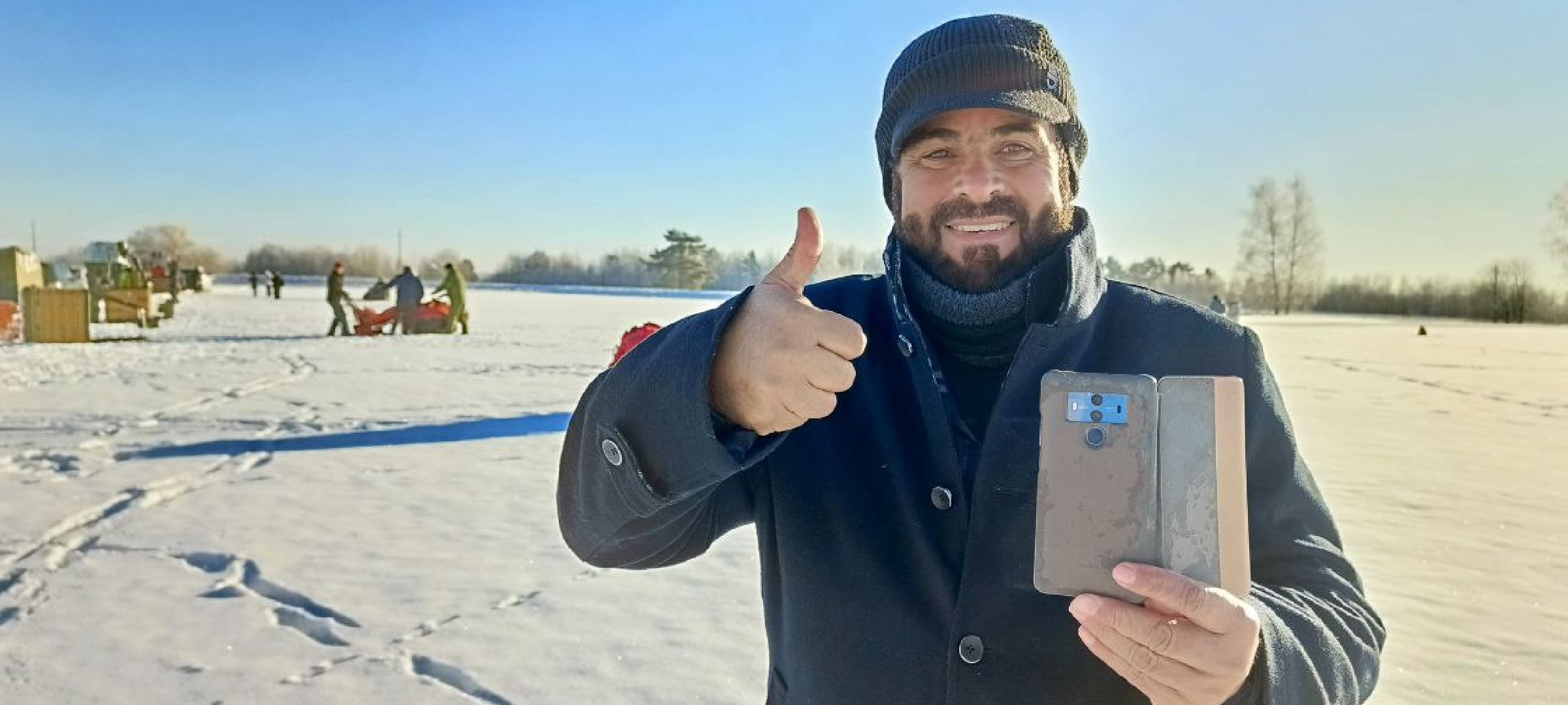 Дмитров, Фестиваль аэростатов, Яблоки на снегу,