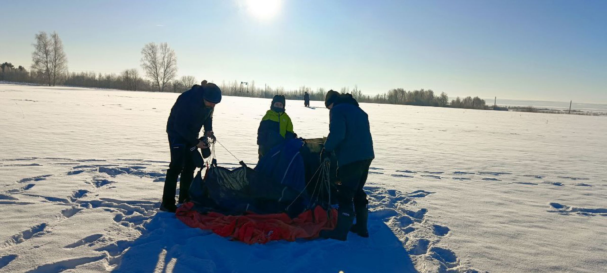 Дмитров, Фестиваль аэростатов, Яблоки на снегу,