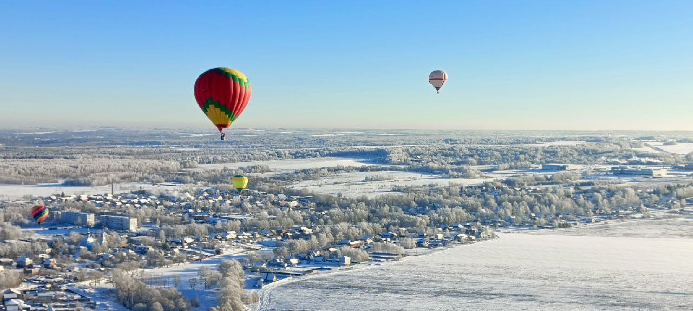 Дмитров, Фестиваль аэростатов, Яблоки на снегу,