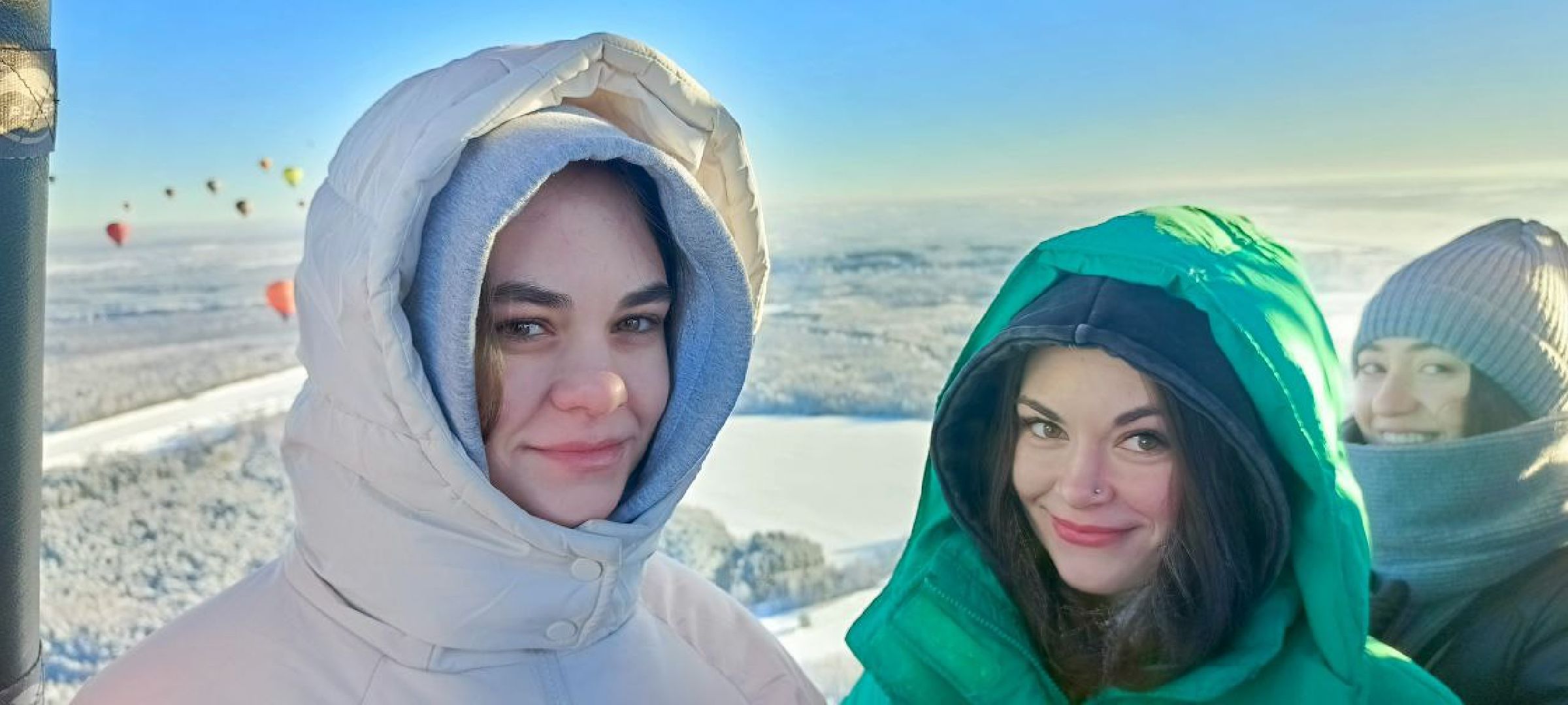 Дмитров, Фестиваль аэростатов, Яблоки на снегу,