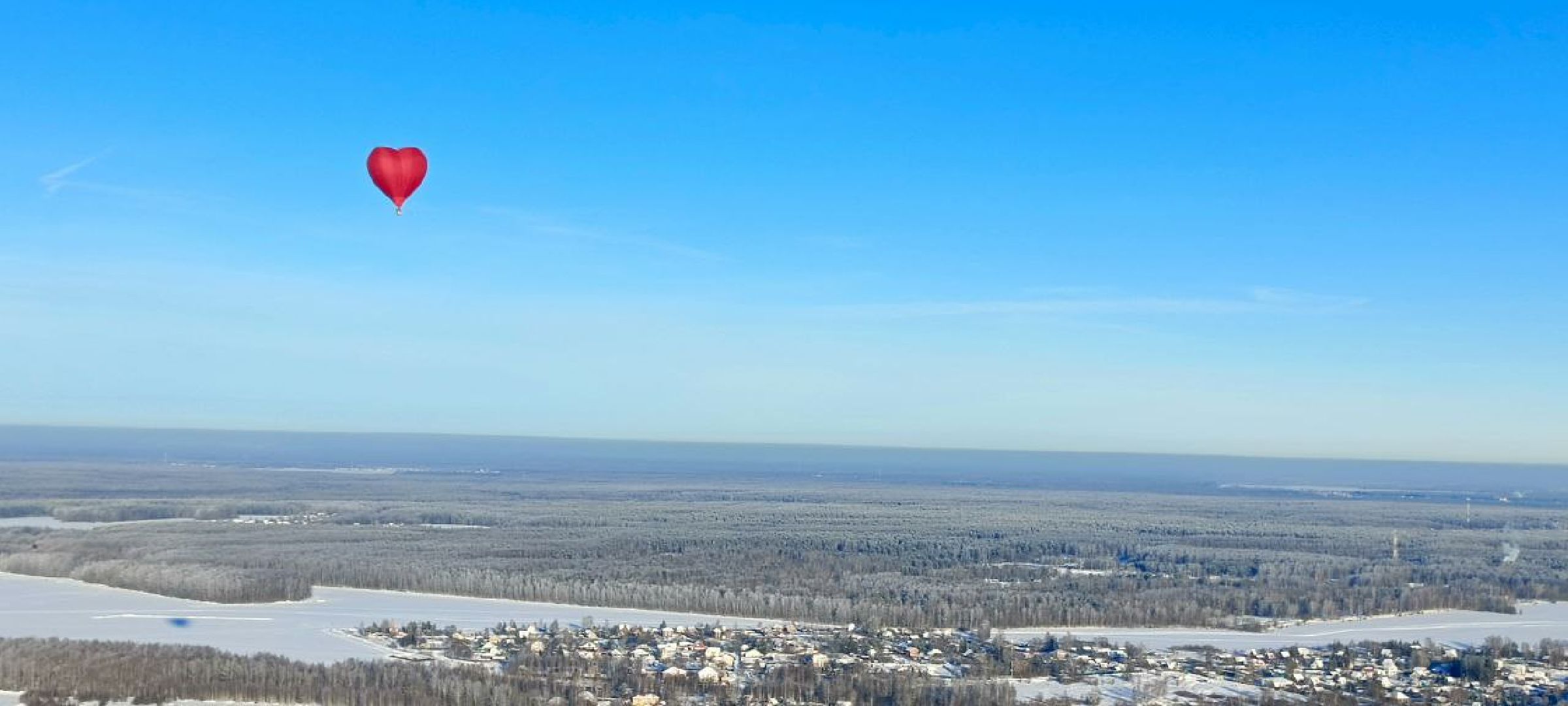 Дмитров, Фестиваль аэростатов, Яблоки на снегу,