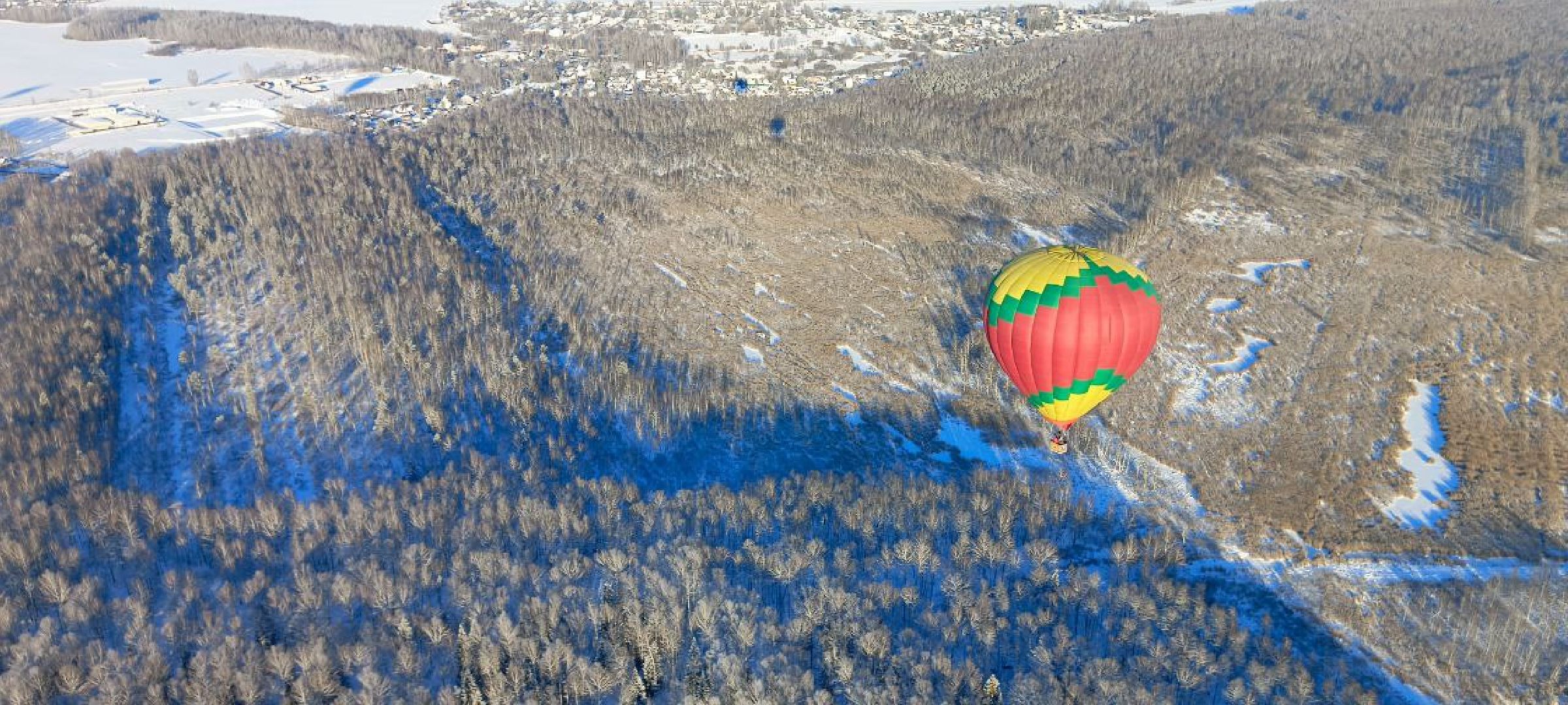 Дмитров, Фестиваль аэростатов, Яблоки на снегу,