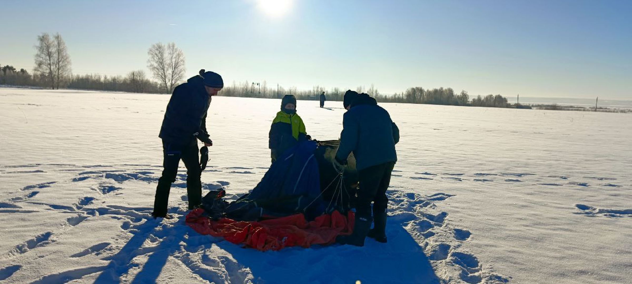Дмитров, Фестиваль аэростатов, Яблоки на снегу,